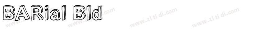 BARial Bld字体转换